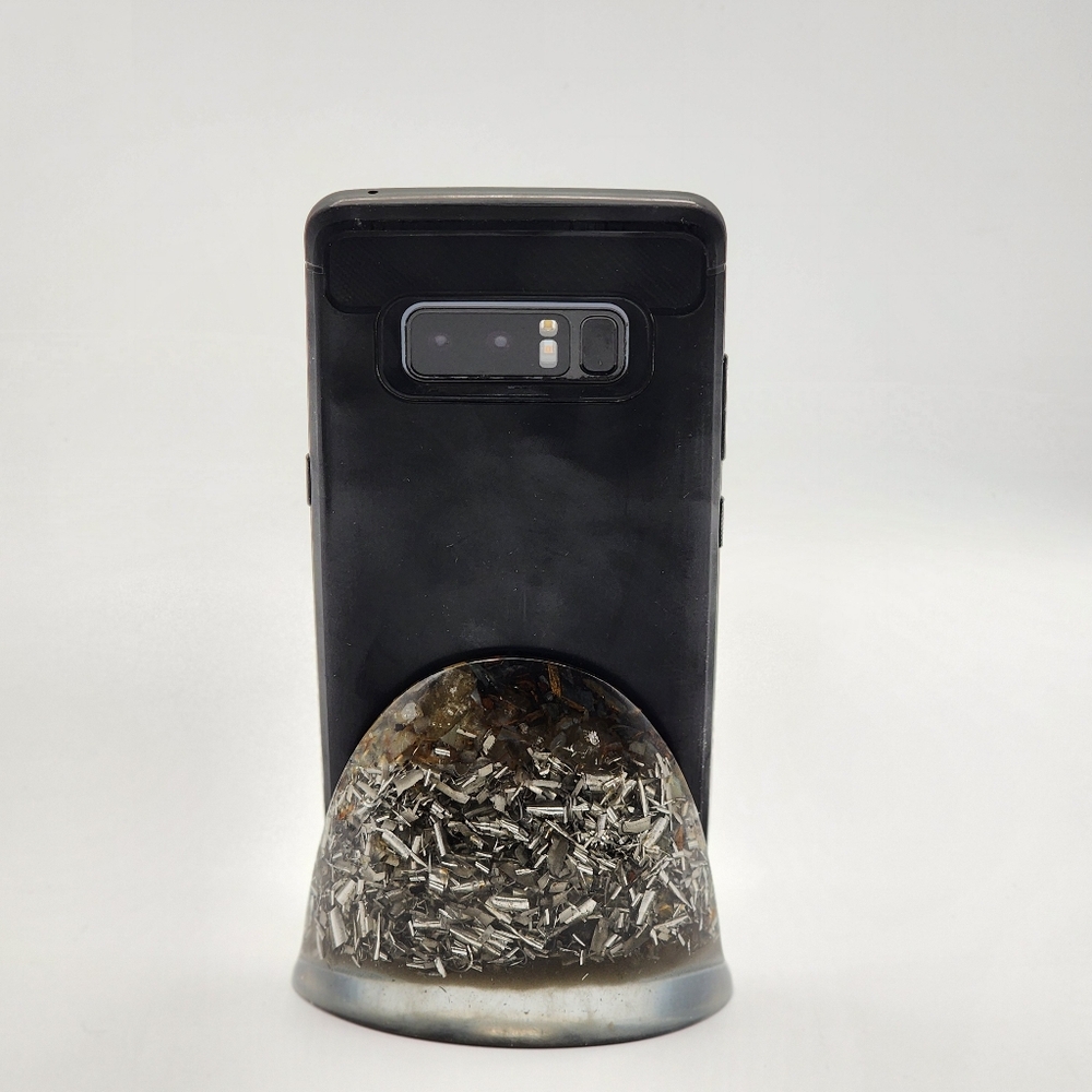 Shield Orgonite Phone Stand, EMF and 5g protection, with healing properties. (1 - Picture 6 of 9